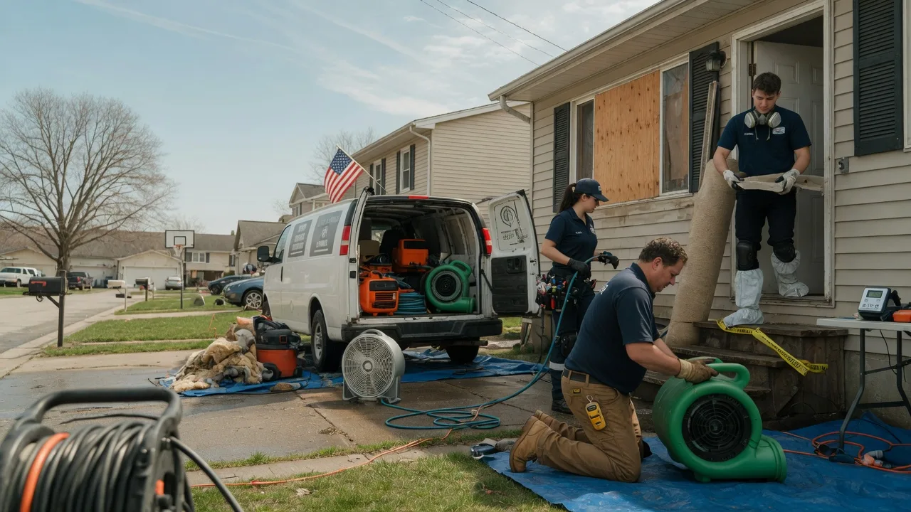 Water Damage Restoration in Wolford, ND near me